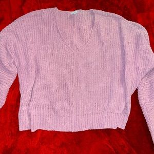 Tilly’s Chenille V-neck Sweater